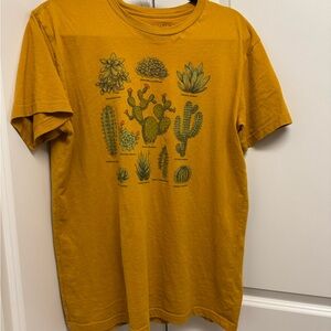 Fifth Sun Mustard Cactus Graphic Tee